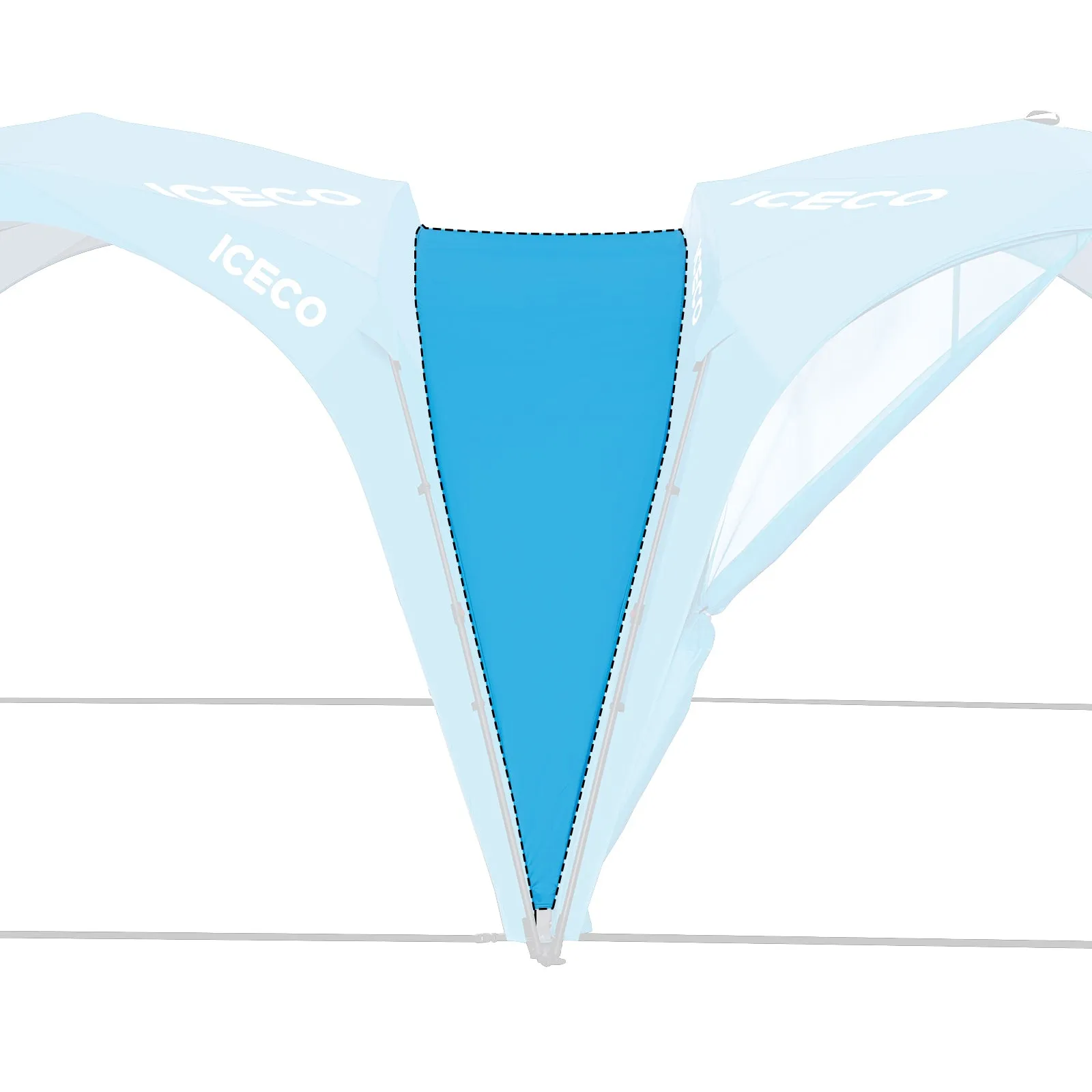 4-8 Persons Easy Setup Canopy Tent with UPF50  Sun Shelter | ICECO