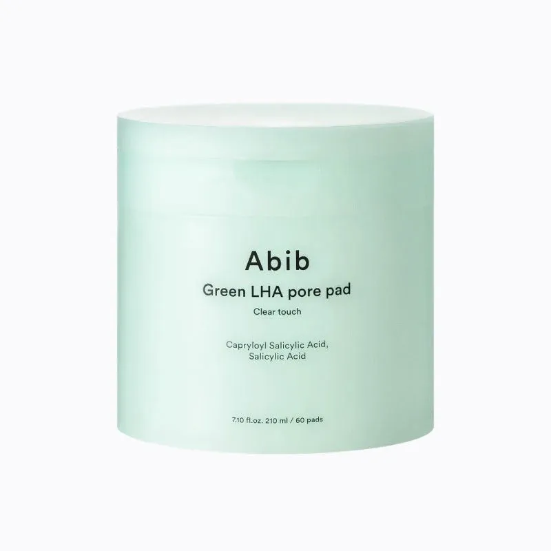 Abib Green LHA Pore Pad Clear Touch 60Pads