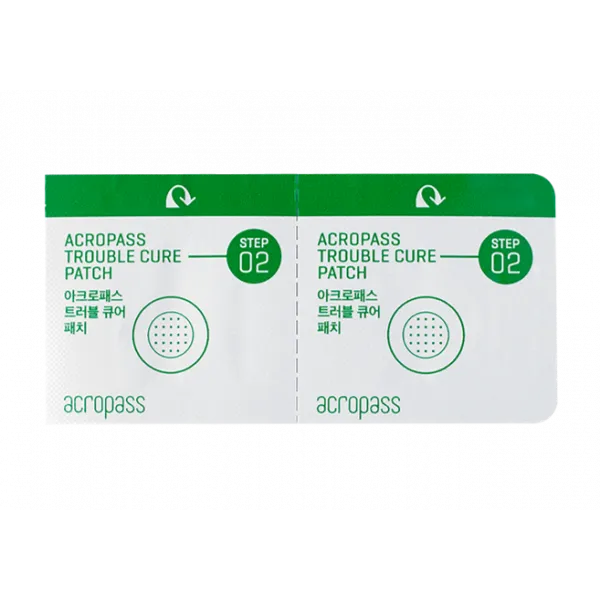AcroPass Trouble Cure (Skin Cleanser 6ea Trouble Cure 6 Patches)