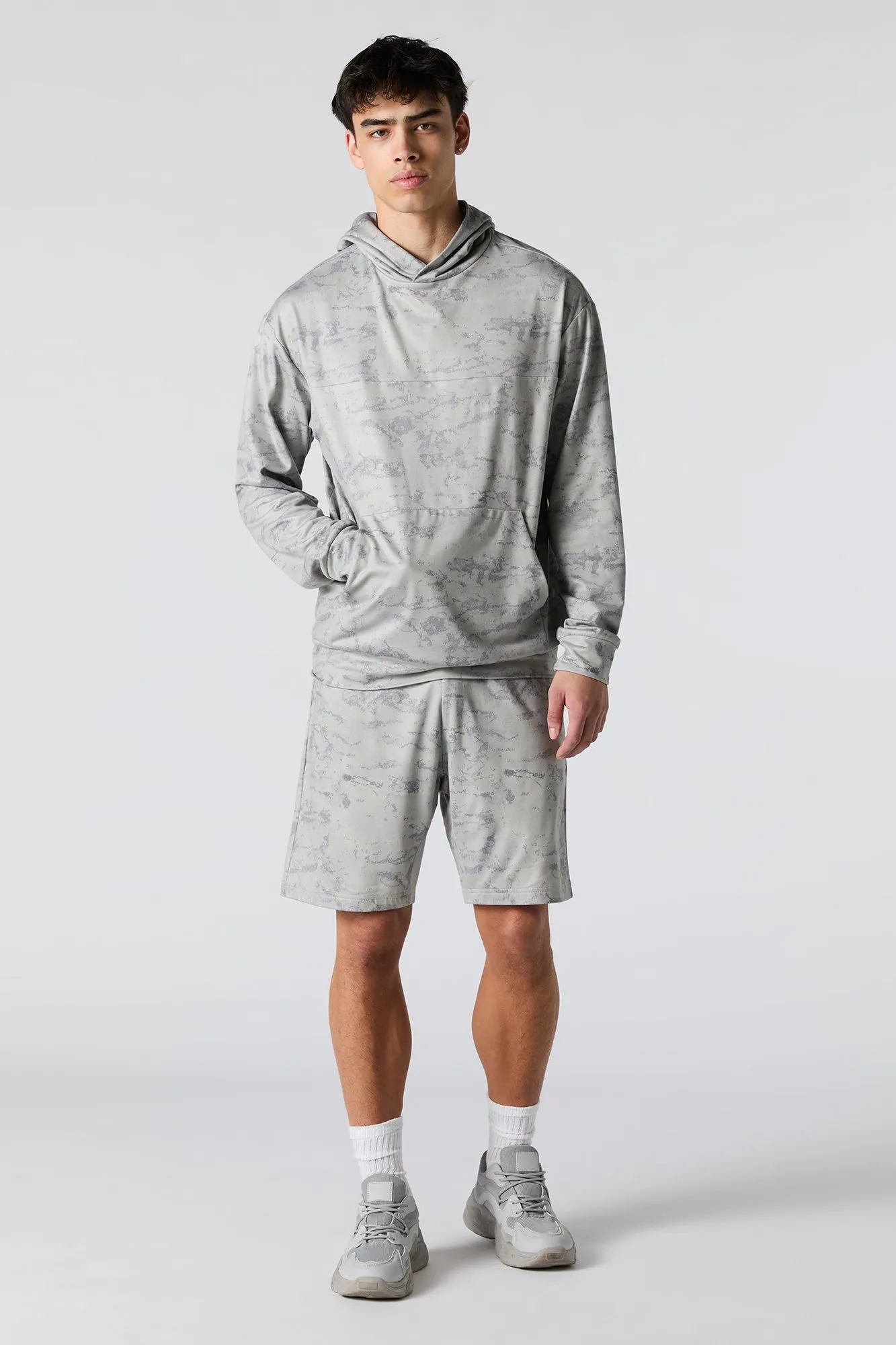 Active Acid Wash Hoodie