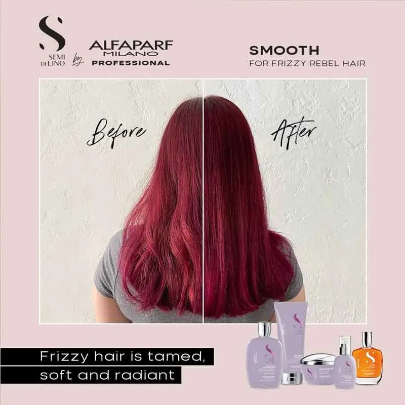 Alfaparf Semi Di Lino Smooth Smoothing Hair Mask For Frizzy Hair