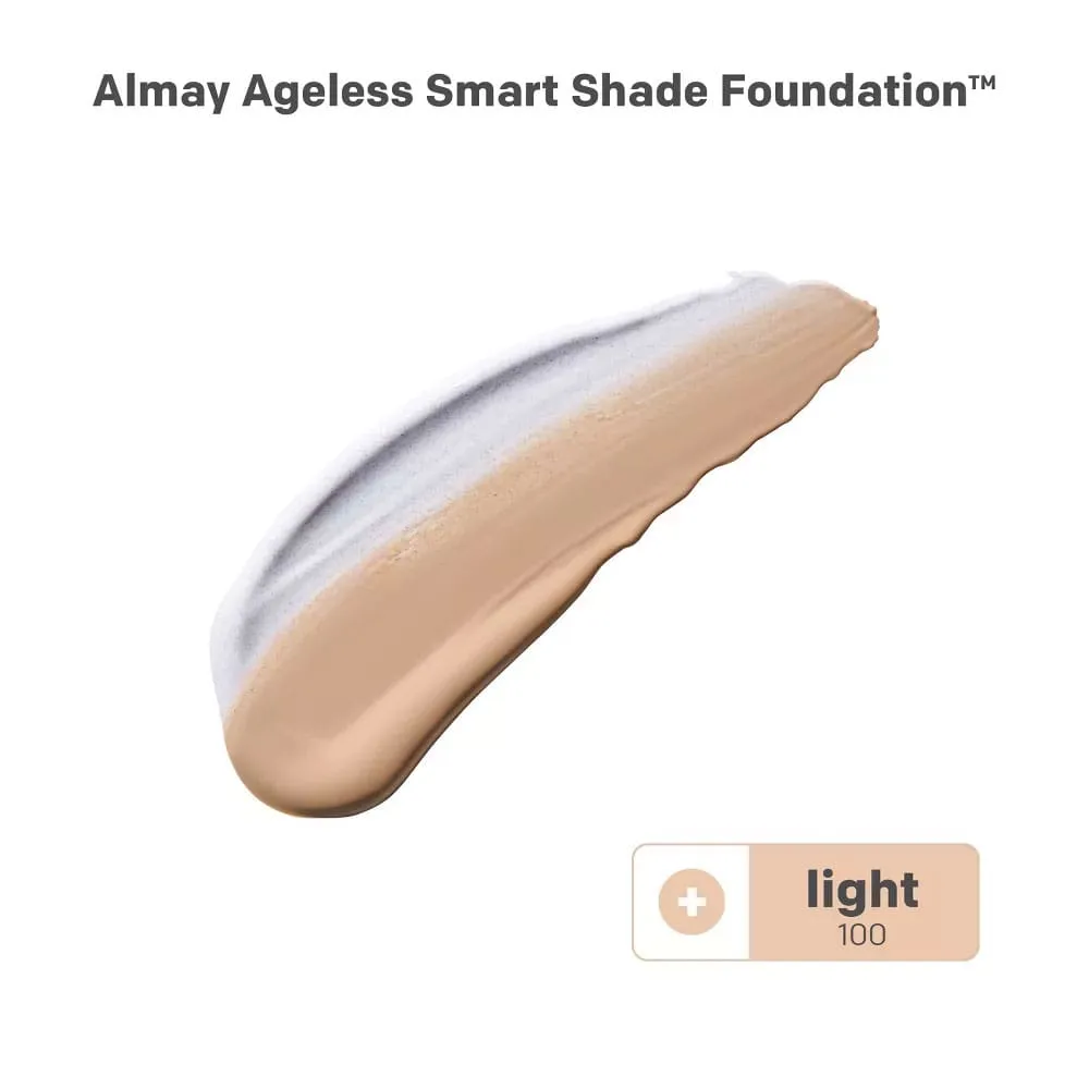 Almay Smart Shade Ageless Foundation 100 Light 30ml