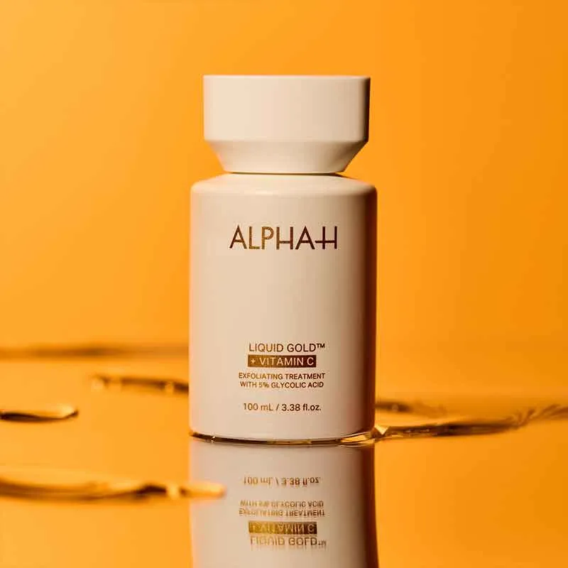 Alpha-H Liquid Gold Exfoliating Treatment with 5% Glycolic Acid and Vitamin C 100ml