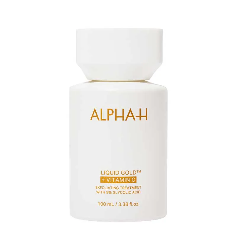 Alpha-H Liquid Gold Exfoliating Treatment with 5% Glycolic Acid and Vitamin C 100ml