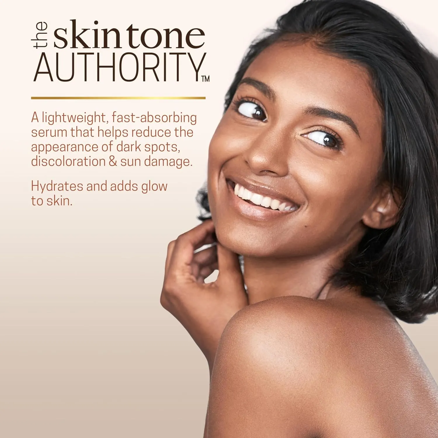 AMBI Even & Clear 20% Vitamin-C Infused Glow Serum for All Skin Types.