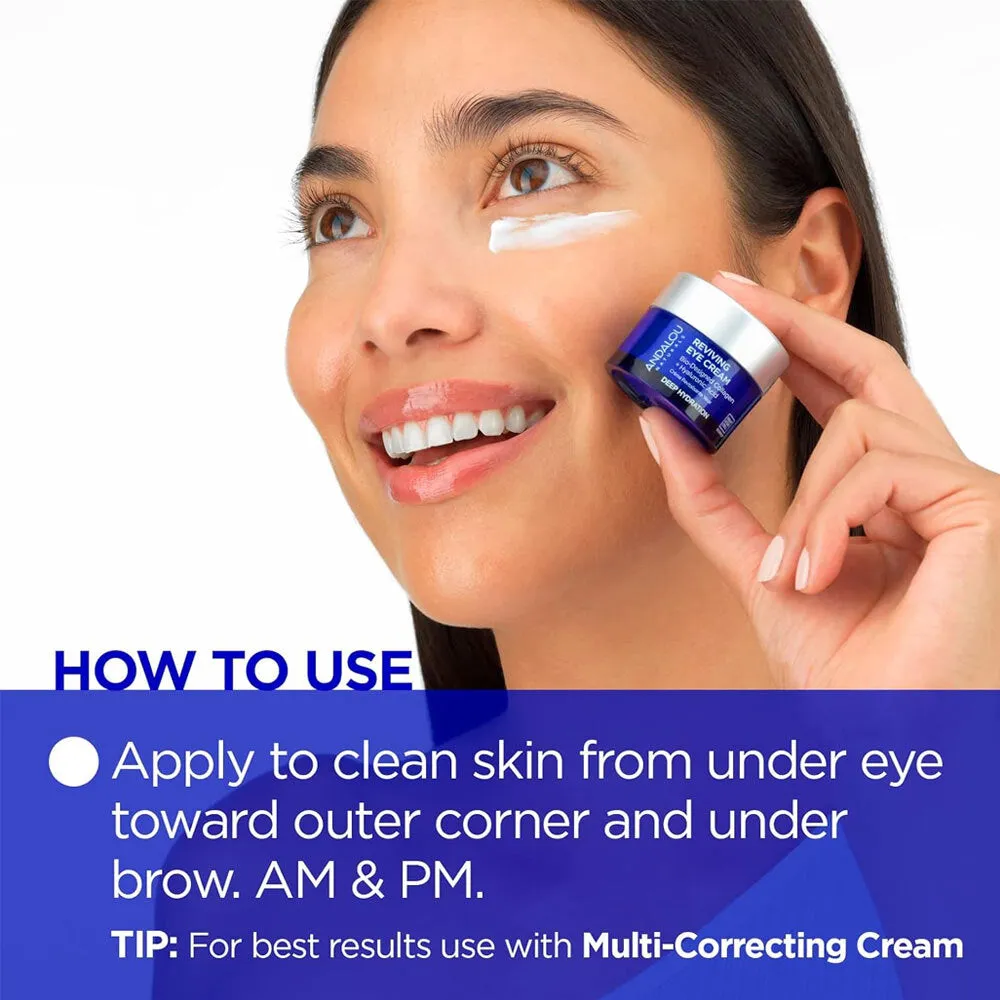 Andalou Naturals Deep Hydration Reviving Eye Cream 13ml