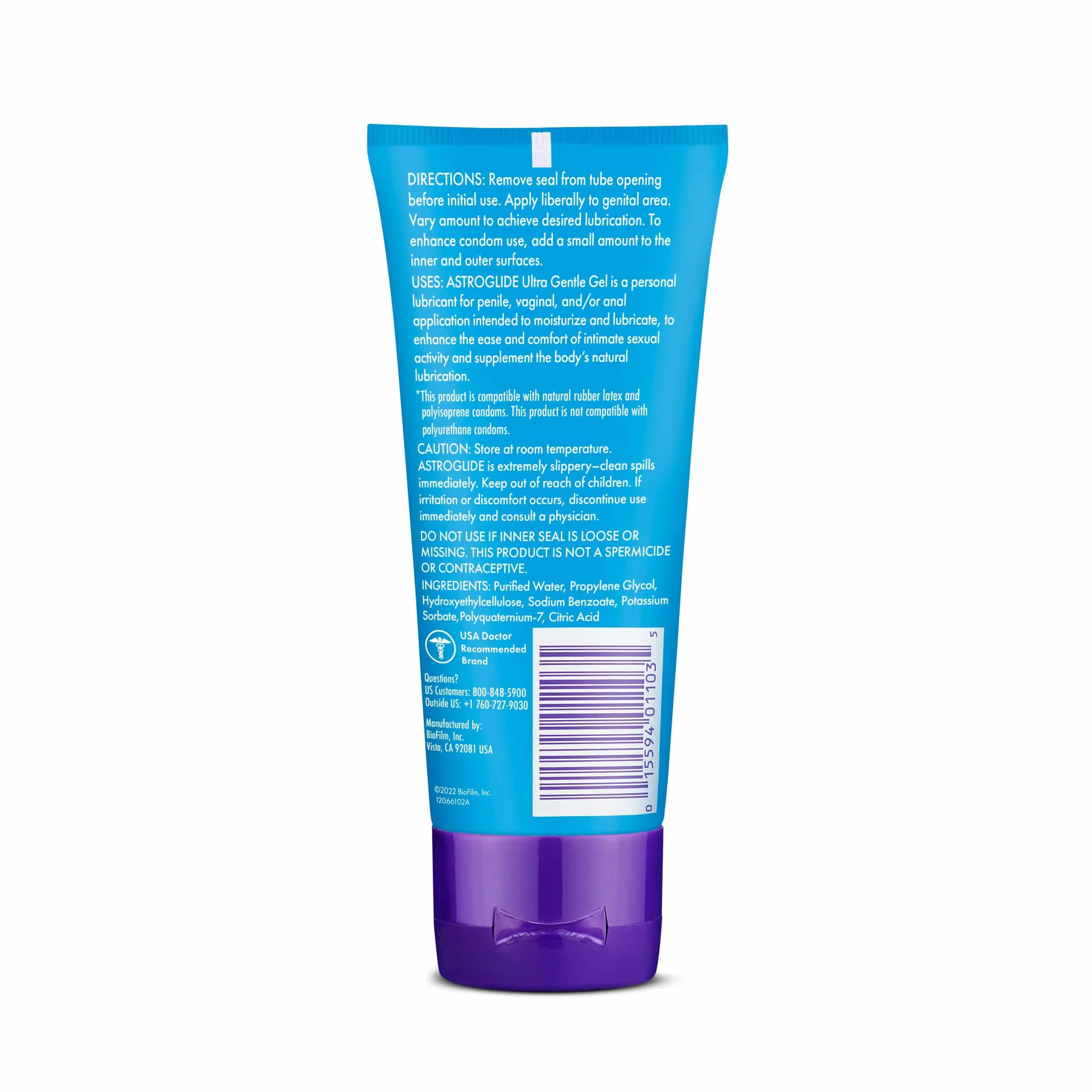 Astroglide - Ultra Gentle Gel Water Based Personal Lubricant