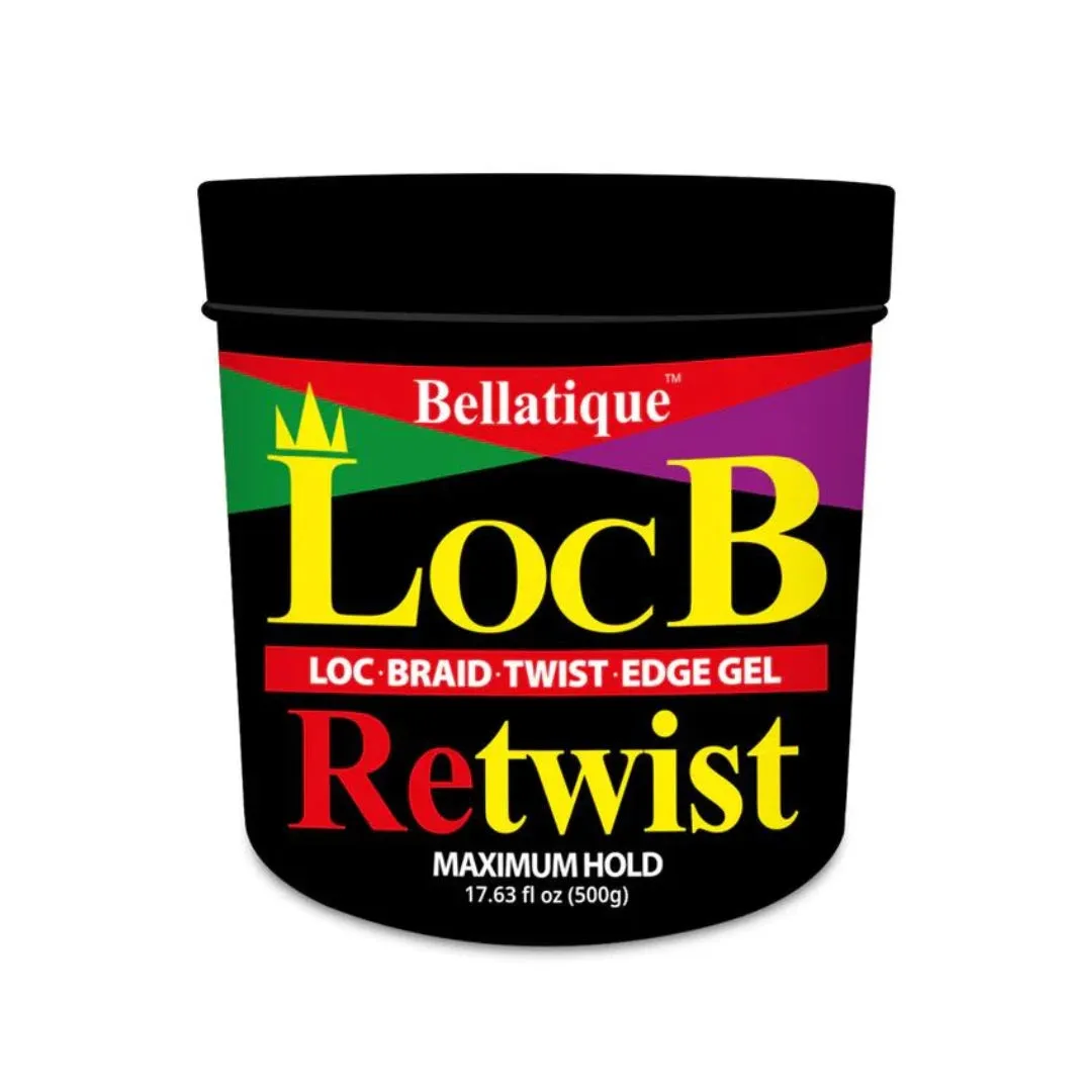 Bellatique Loc B Retwist Gel - MAXIMUM HOLD - Choose Size
