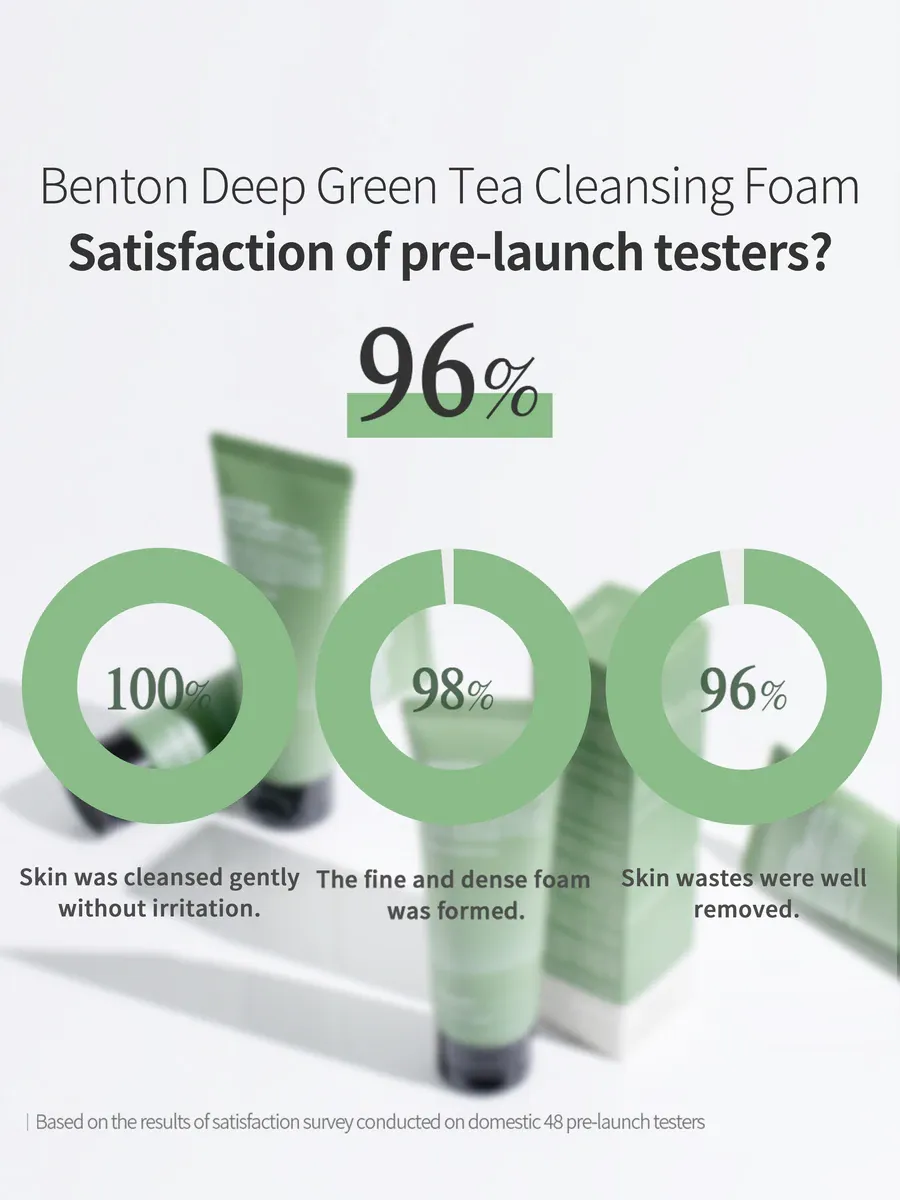 Benton Deep Green Cleansing Foam 120g