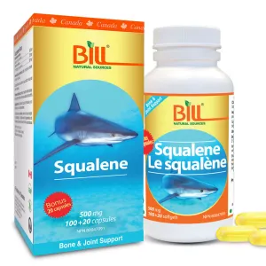 BILL Natural Sources® Squalene 500mg Capsules