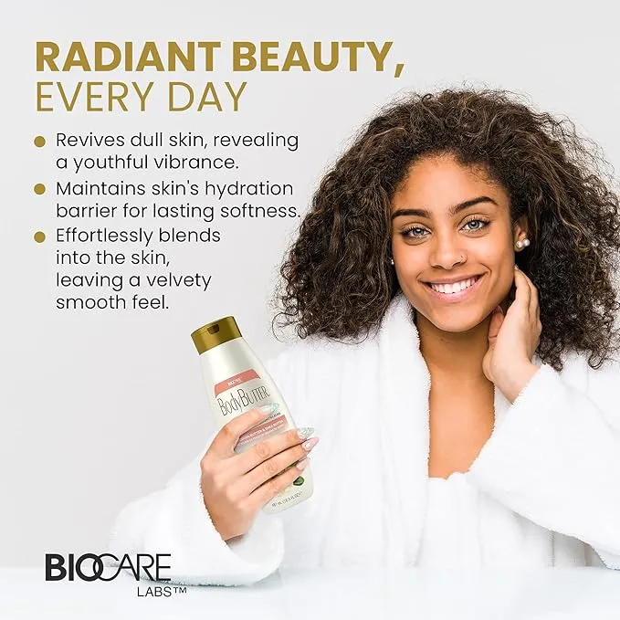 Biocare Body Butter Youthful Glow with Cocoa Butter & Shea Butter Body Wash - 16.5 oz