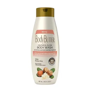 Biocare Body Butter Youthful Glow with Cocoa Butter & Shea Butter Body Wash - 16.5 oz