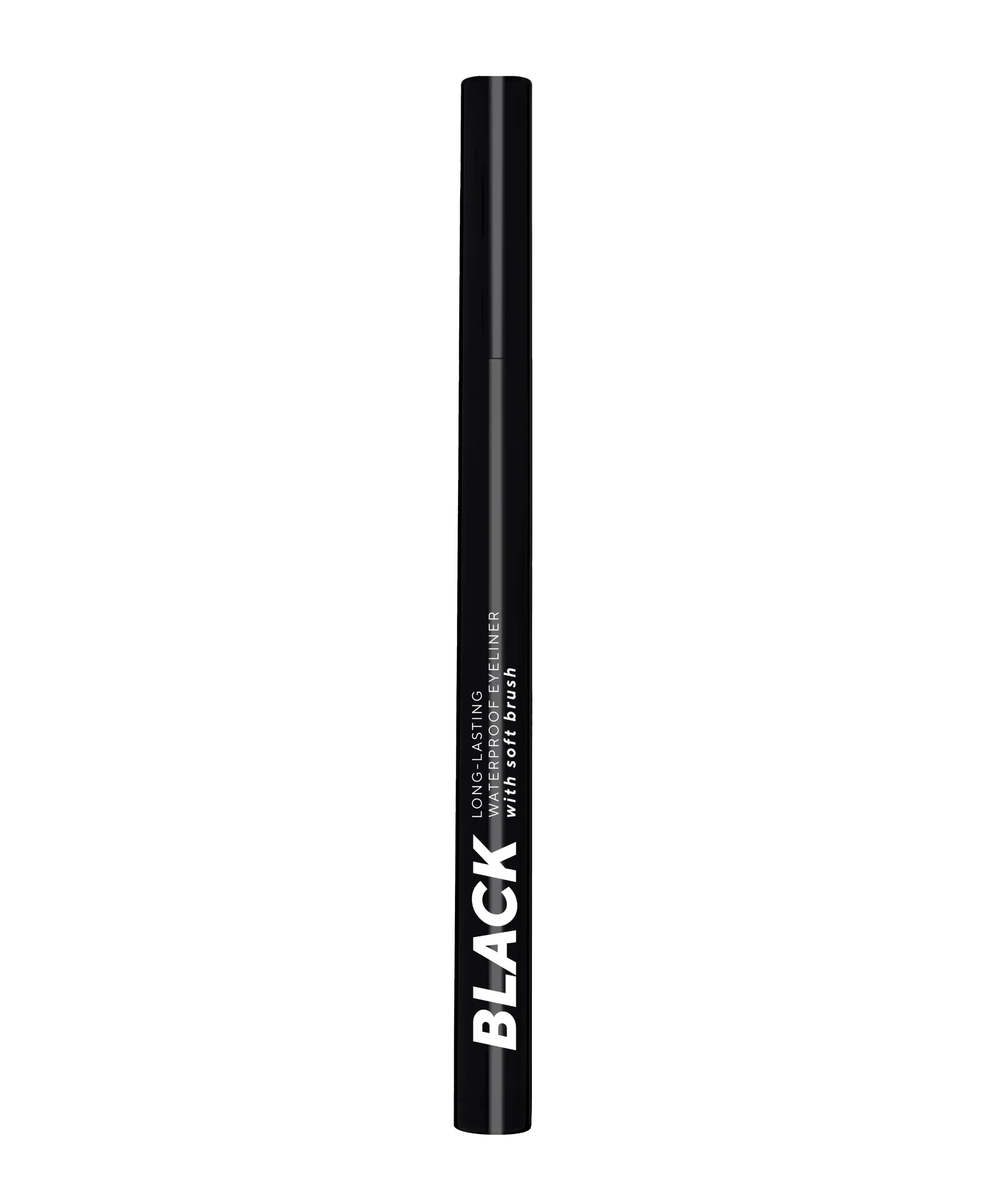 Black Eyeliner with Soft Brush