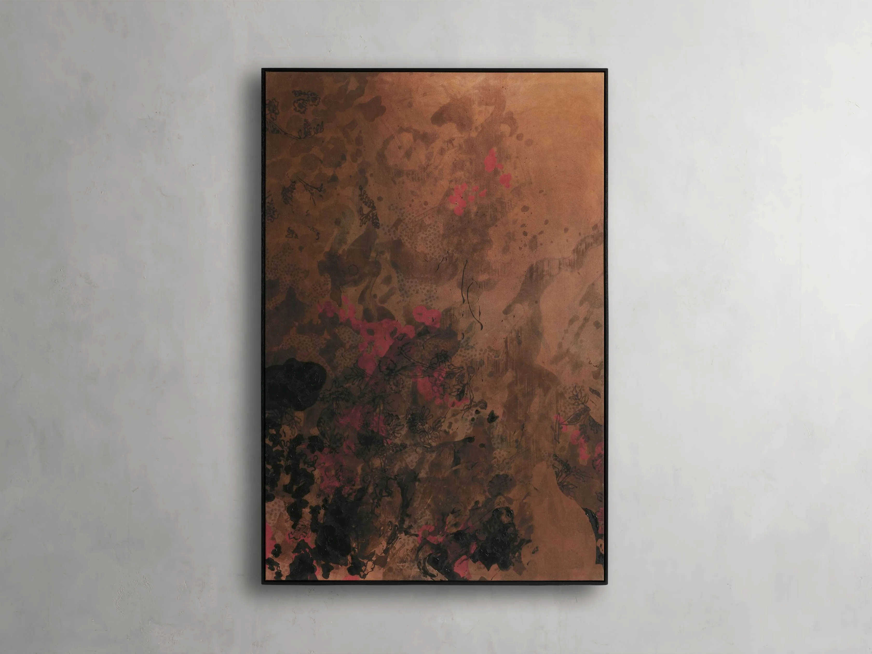 Botanical Shadows II Framed Print