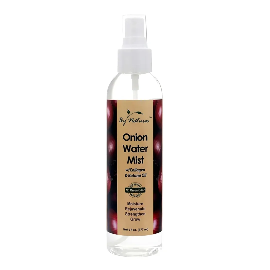 By Natures Onion Water Mist with Collagen and Batana Oil - 6 oz