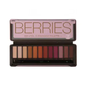 BYS Berries Eyeshadow Palette 12 Colours 12g