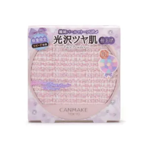 Canmake Illuminating Finish Powder ~Abloom~ Tweed Package