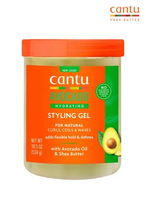 CANTU AVOCADO HYDRATING STYLING GEL 18.5oz