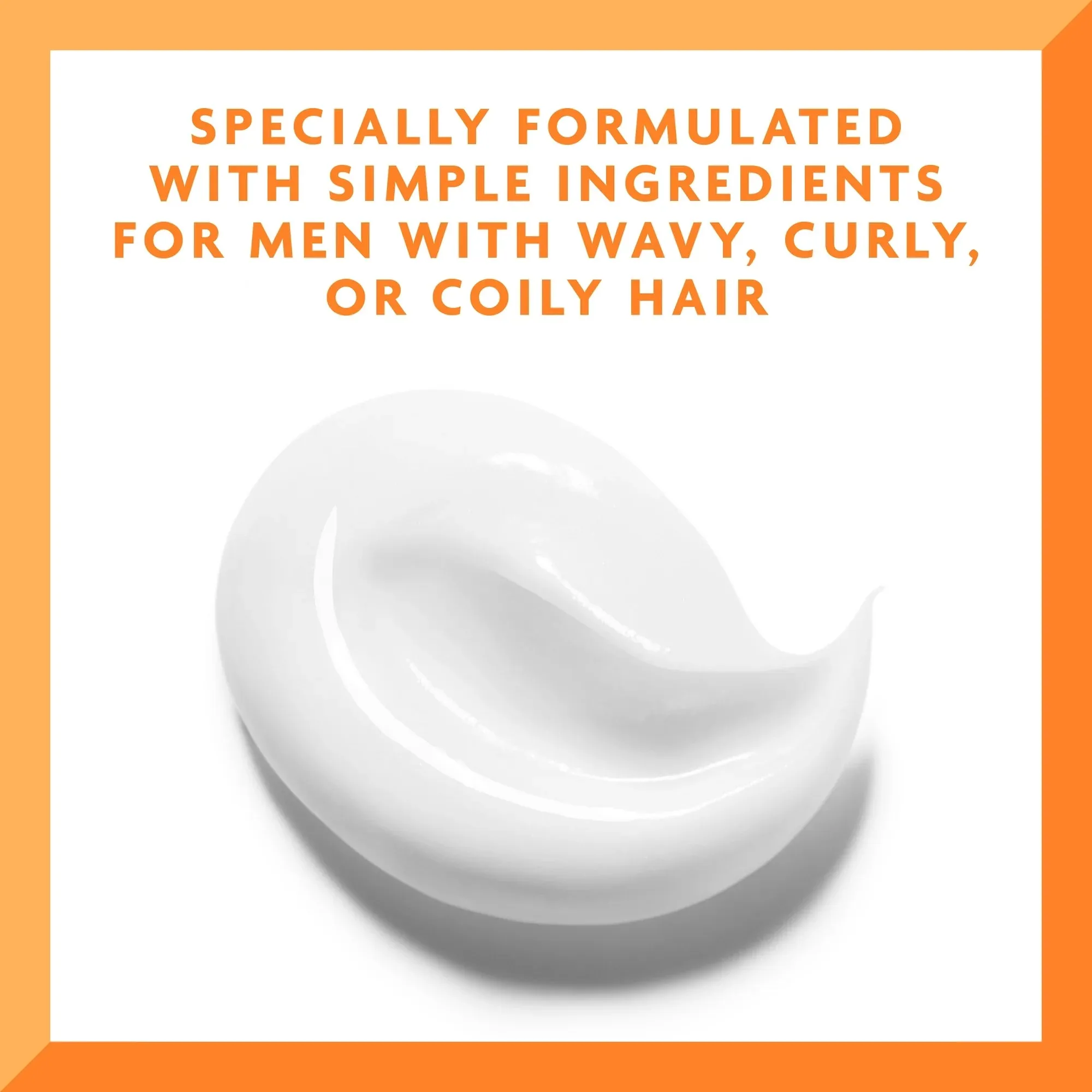 Cantu Men's Collection Curl Activator Cream - Define Curls. Add Moisture & Shine