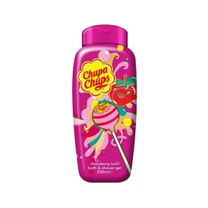 Chupa Chups Bath & Shower Gel Strawberry Swirl 300ml