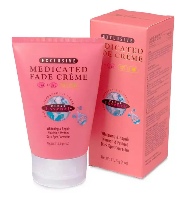 Clear Essence Exclusive Extra Strength Medicated Fade Creme w/ SPF 15- 4 oz