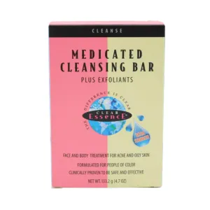 Clear Essence Medicated Cleansing Bar Plus Exfoliants - 4.7 oz