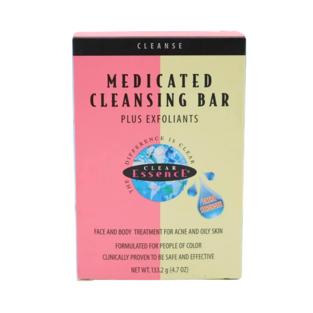 Clear Essence Medicated Cleansing Bar Plus Exfoliants - 4.7 oz