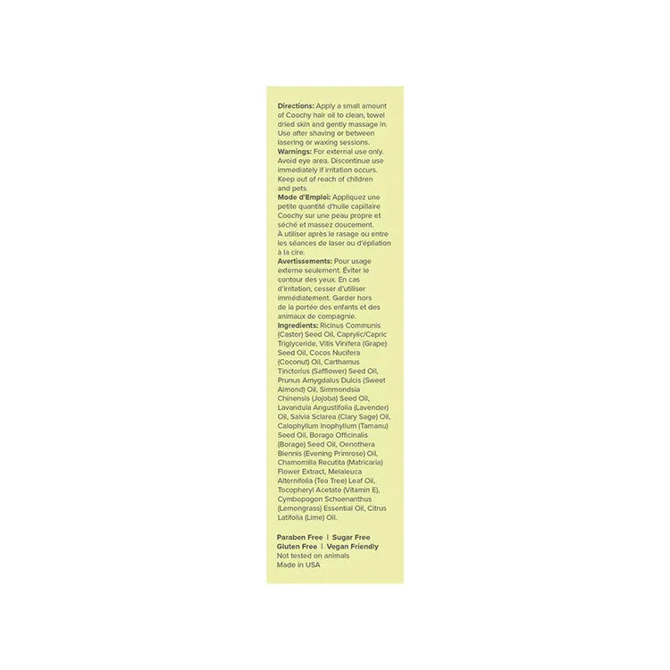 Coochy Ultra Lime Yours Ingrown Hair Oil