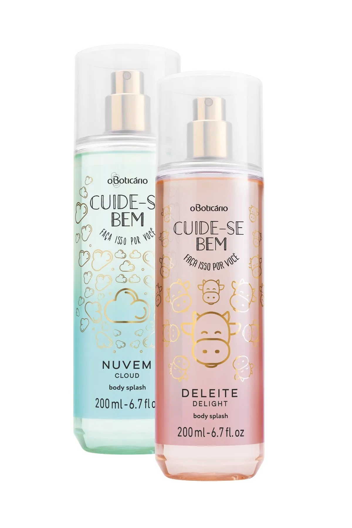 Cuide-se Bem Duo Body Splash Set