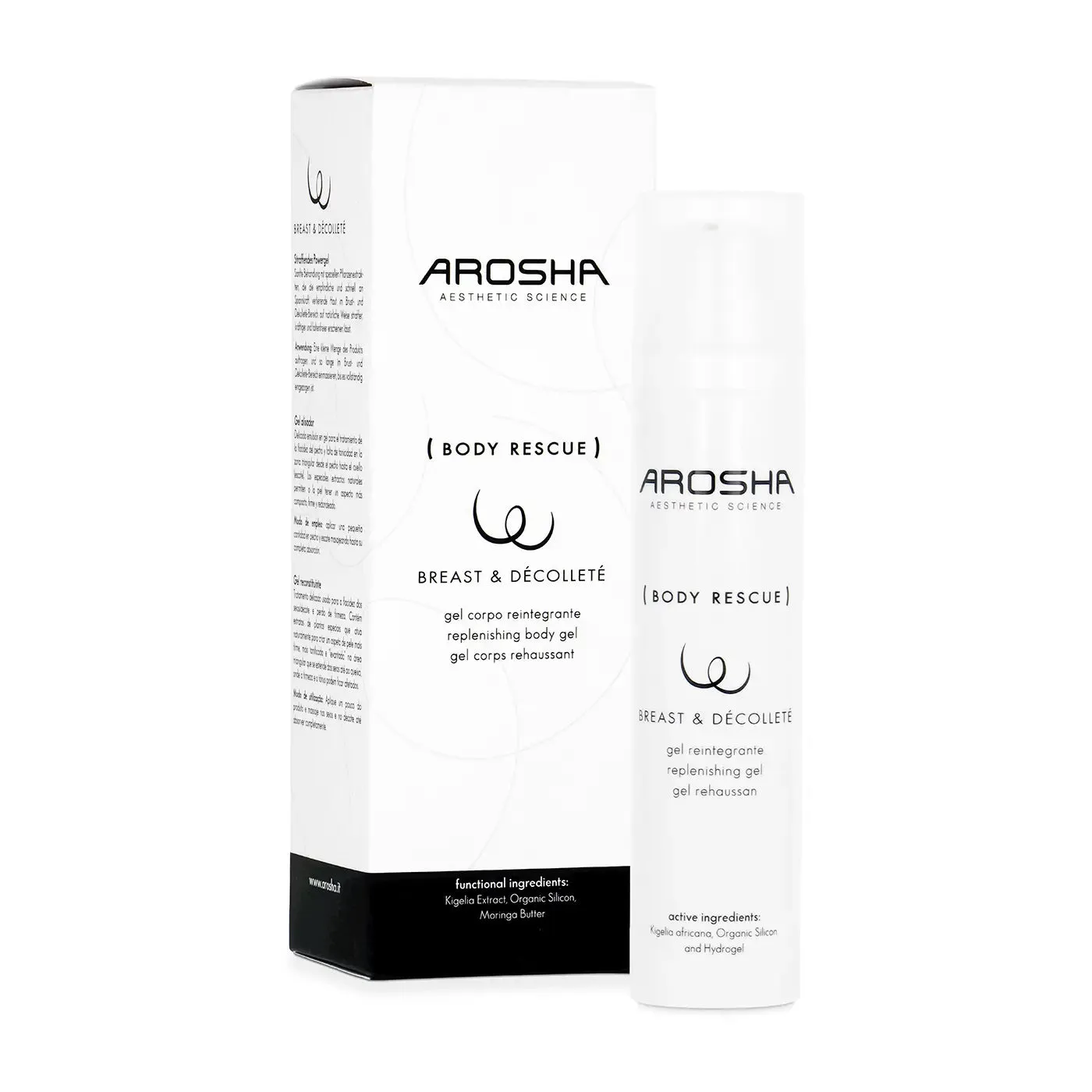 Decollete Lifting Cream Arosha 513 Body rescue breast decollete