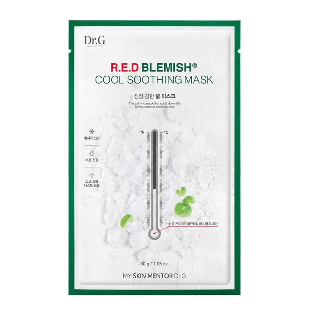 Dr.G R.E.D Blemish Cool Soothing Mask 1Pcs