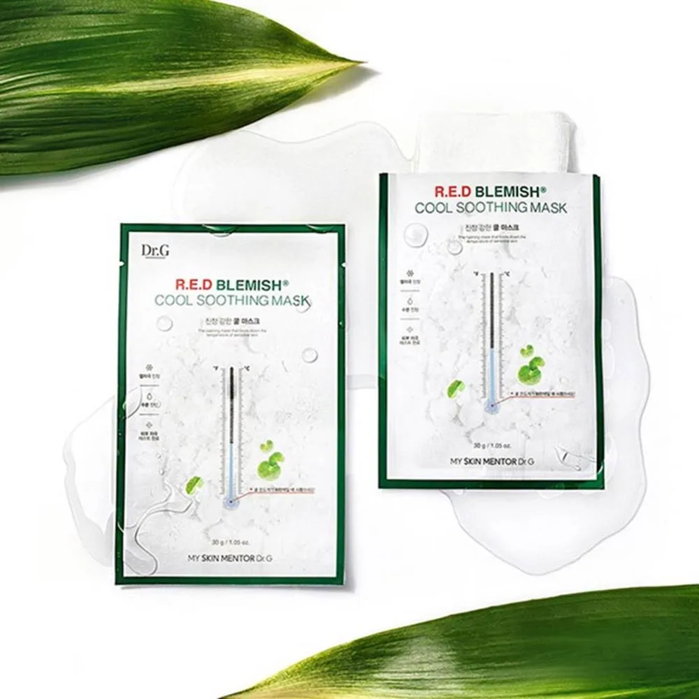 Dr.G R.E.D Blemish Cool Soothing Mask 1Pcs