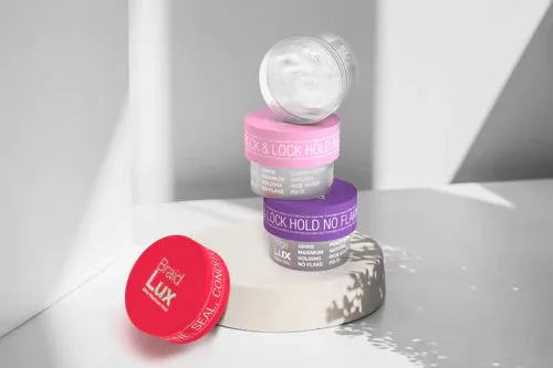 EDGE LUX 48-Hour Maximum Hold No Flaking Natural Ingredients Conditioning Hair Gel