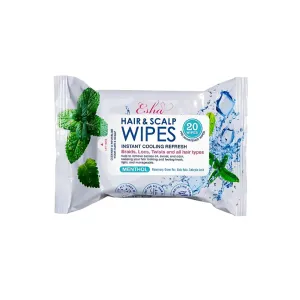 Esha Hair & Scalp Wipes - 20 Wipes