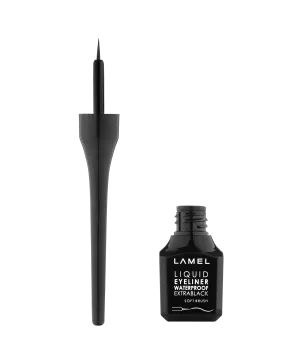 Eyeliner liquid with soft brush