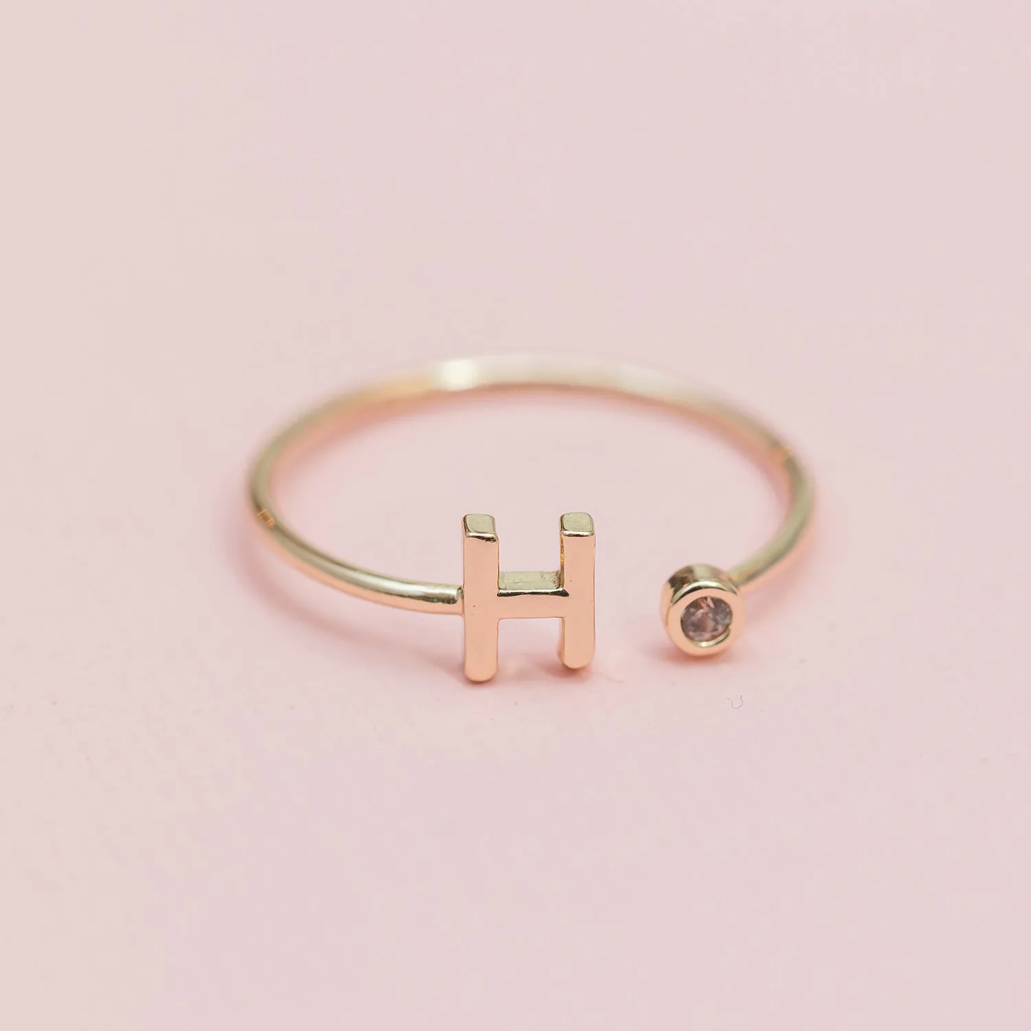 FINAL SALE - Luxe Initial Ring