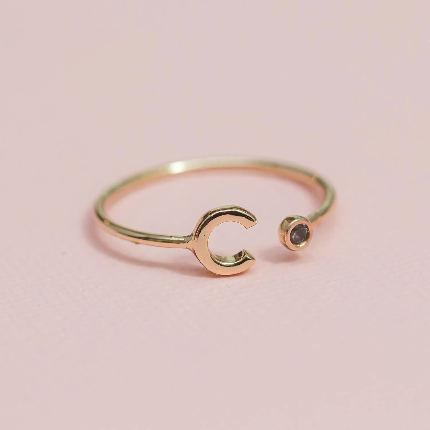 FINAL SALE - Luxe Initial Ring