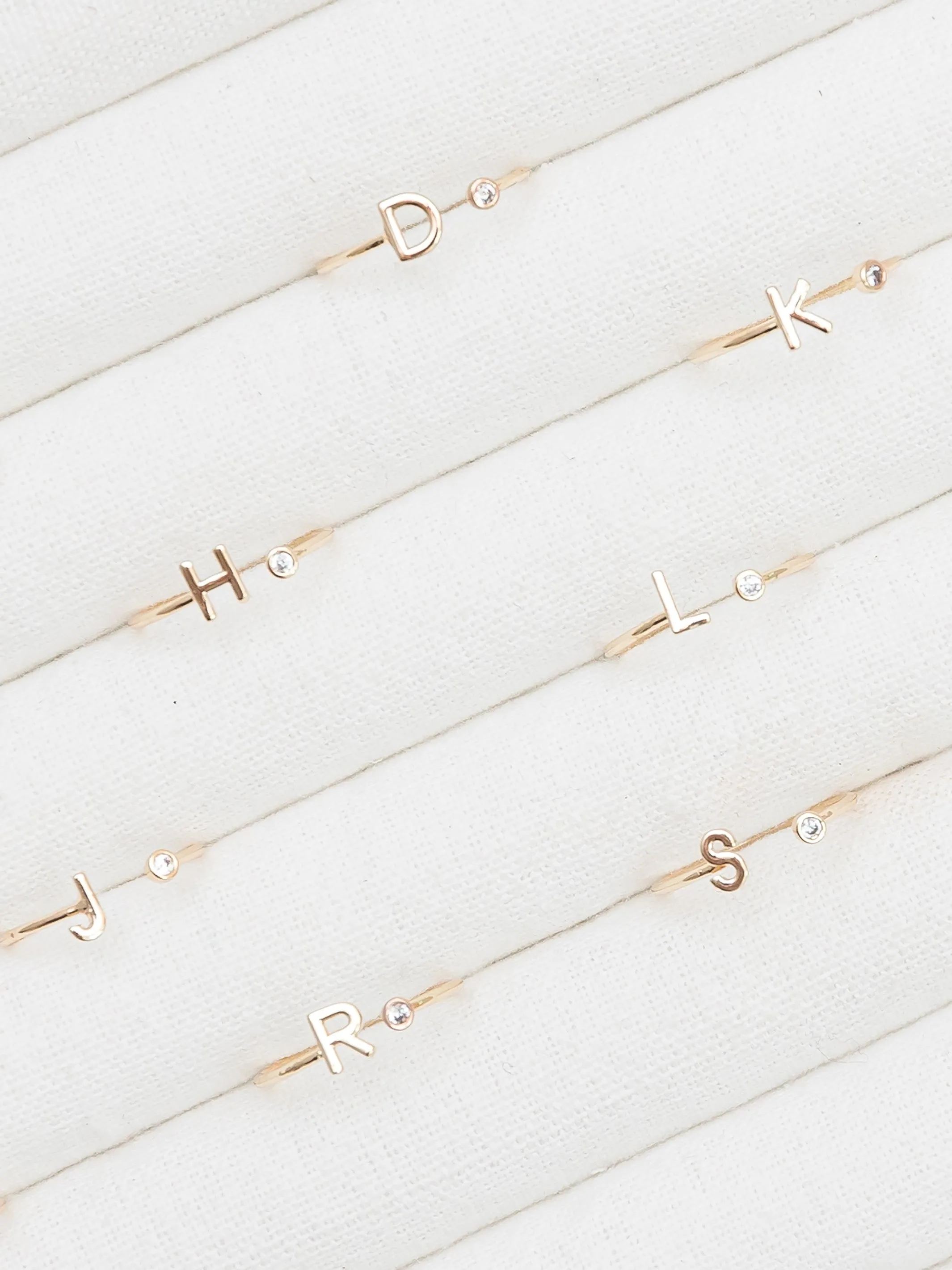 FINAL SALE - Luxe Initial Ring