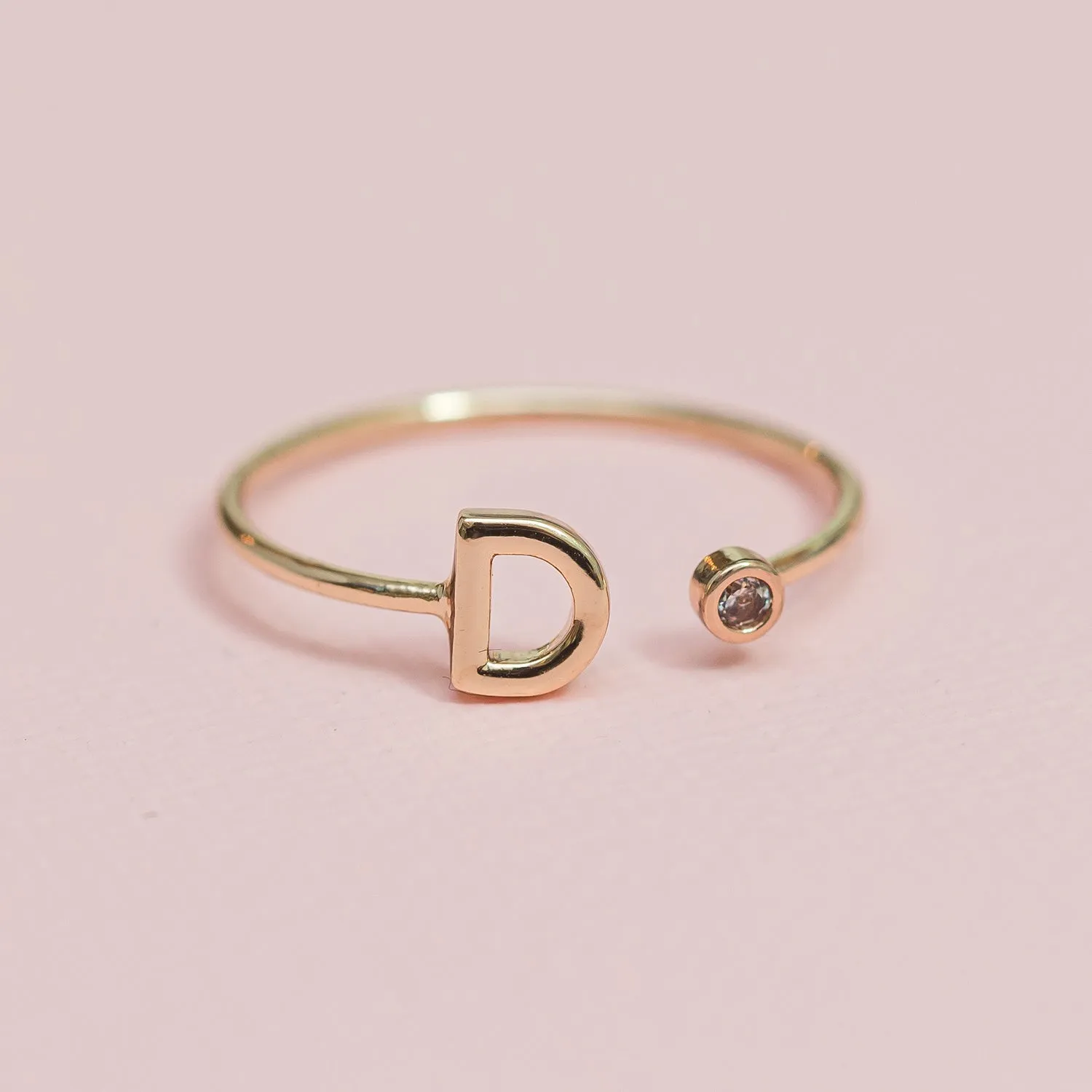FINAL SALE - Luxe Initial Ring