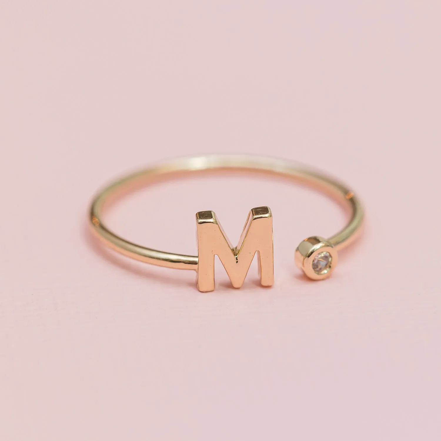 FINAL SALE - Luxe Initial Ring