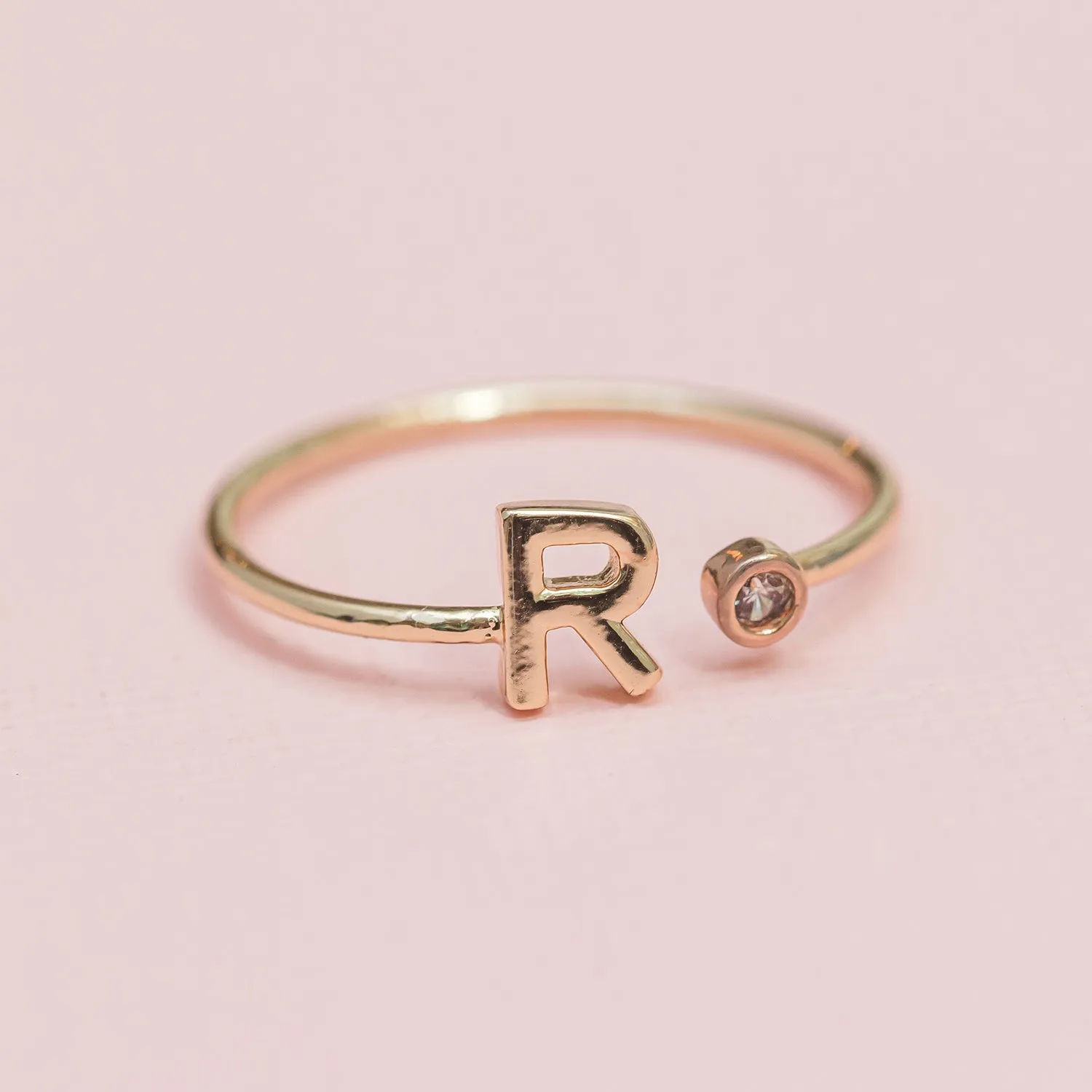 FINAL SALE - Luxe Initial Ring
