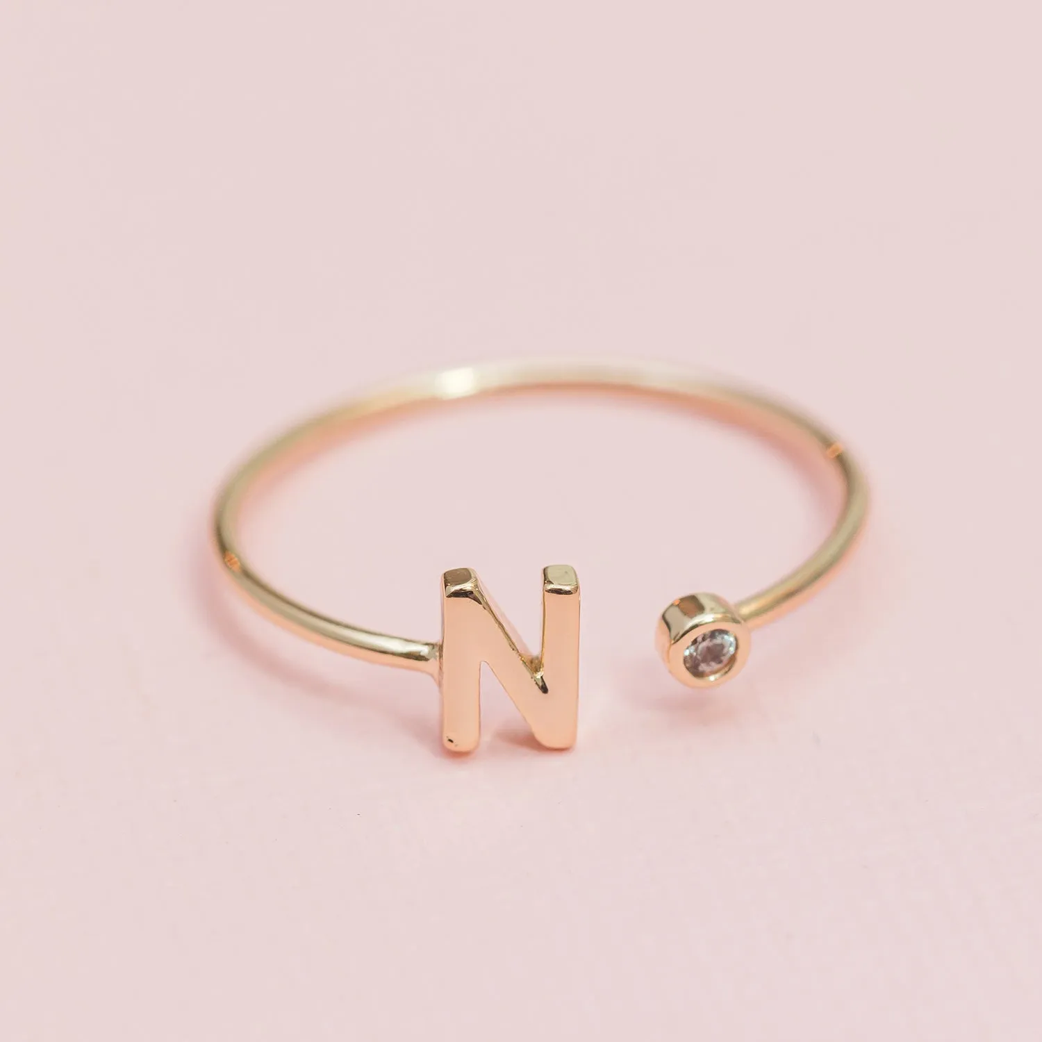 FINAL SALE - Luxe Initial Ring