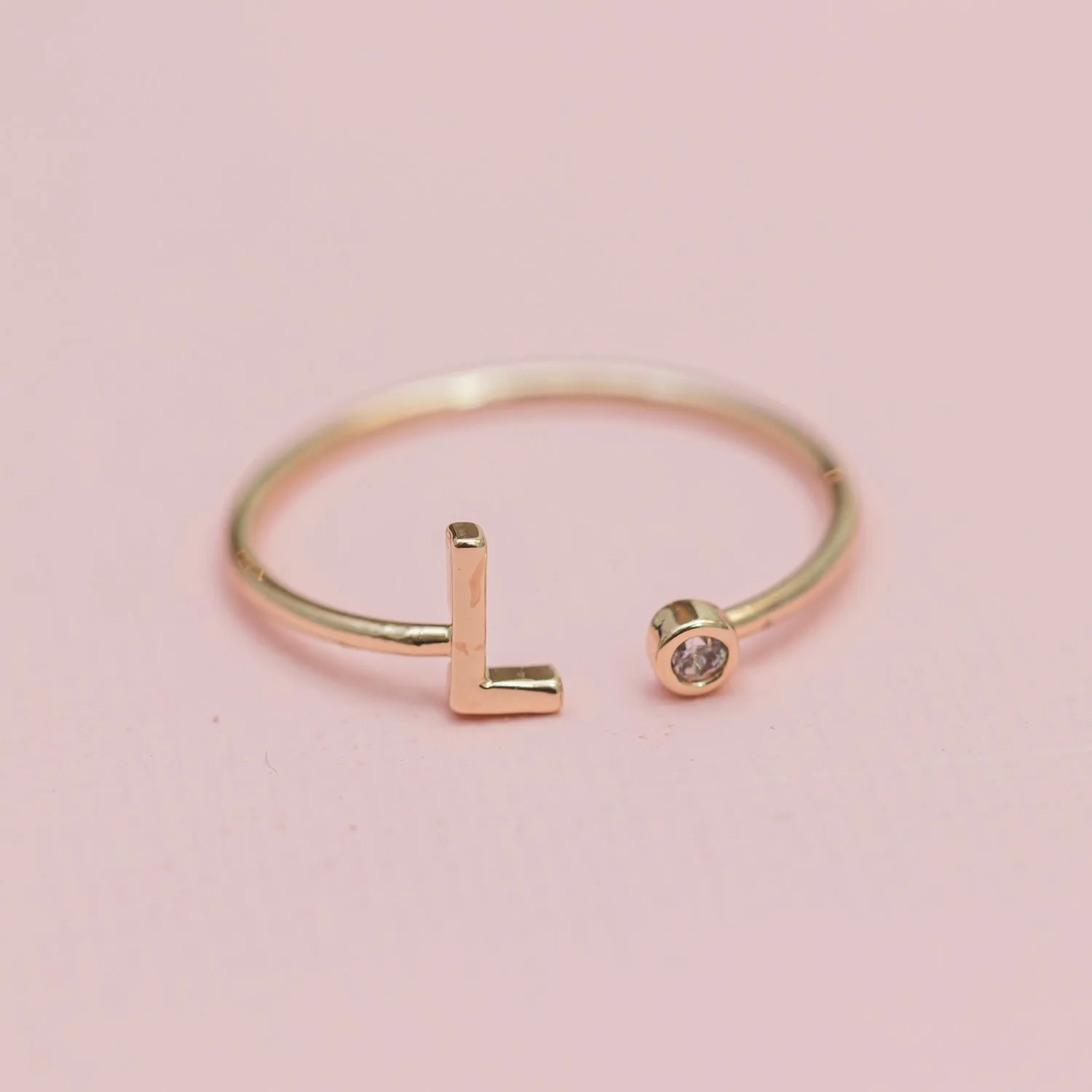 FINAL SALE - Luxe Initial Ring