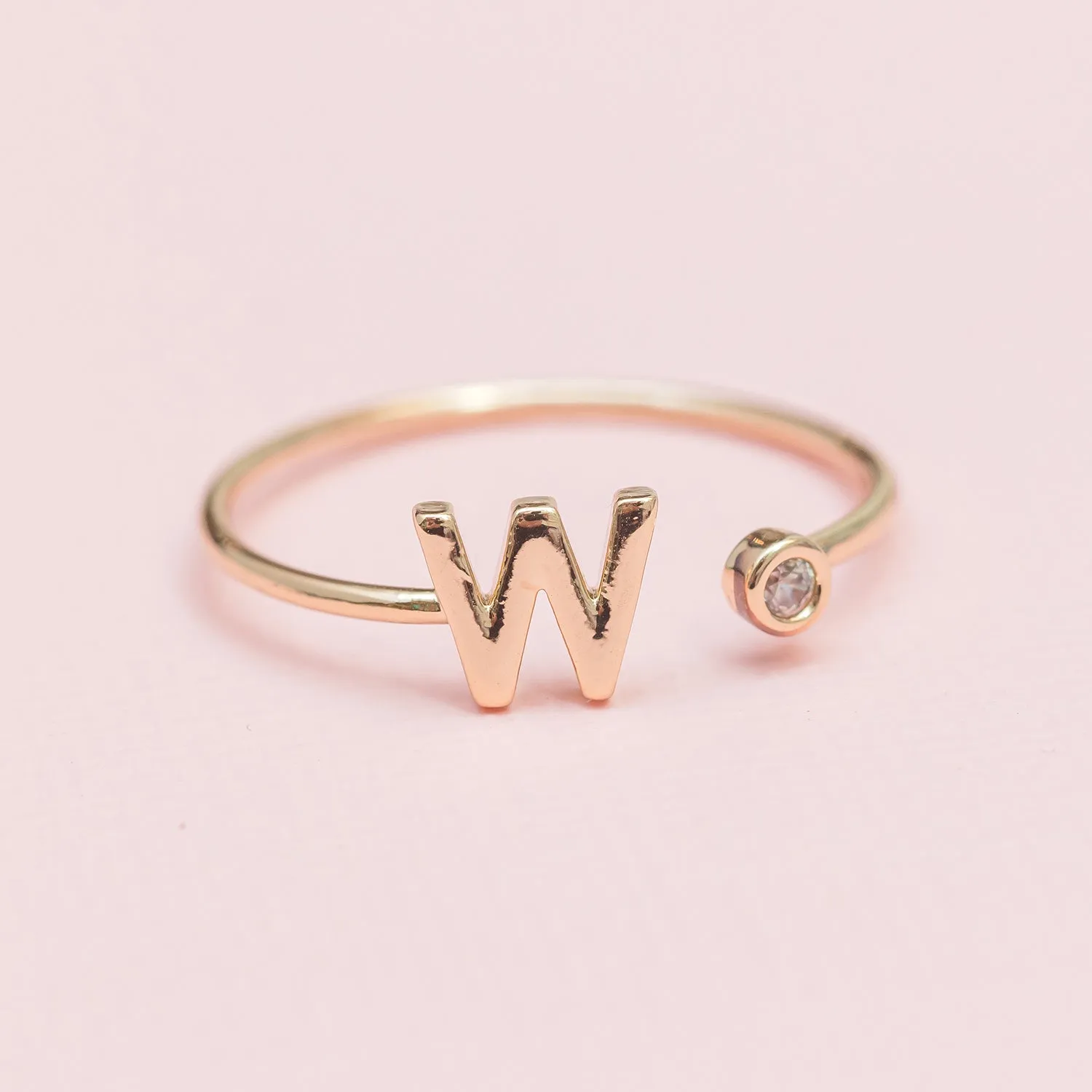 FINAL SALE - Luxe Initial Ring