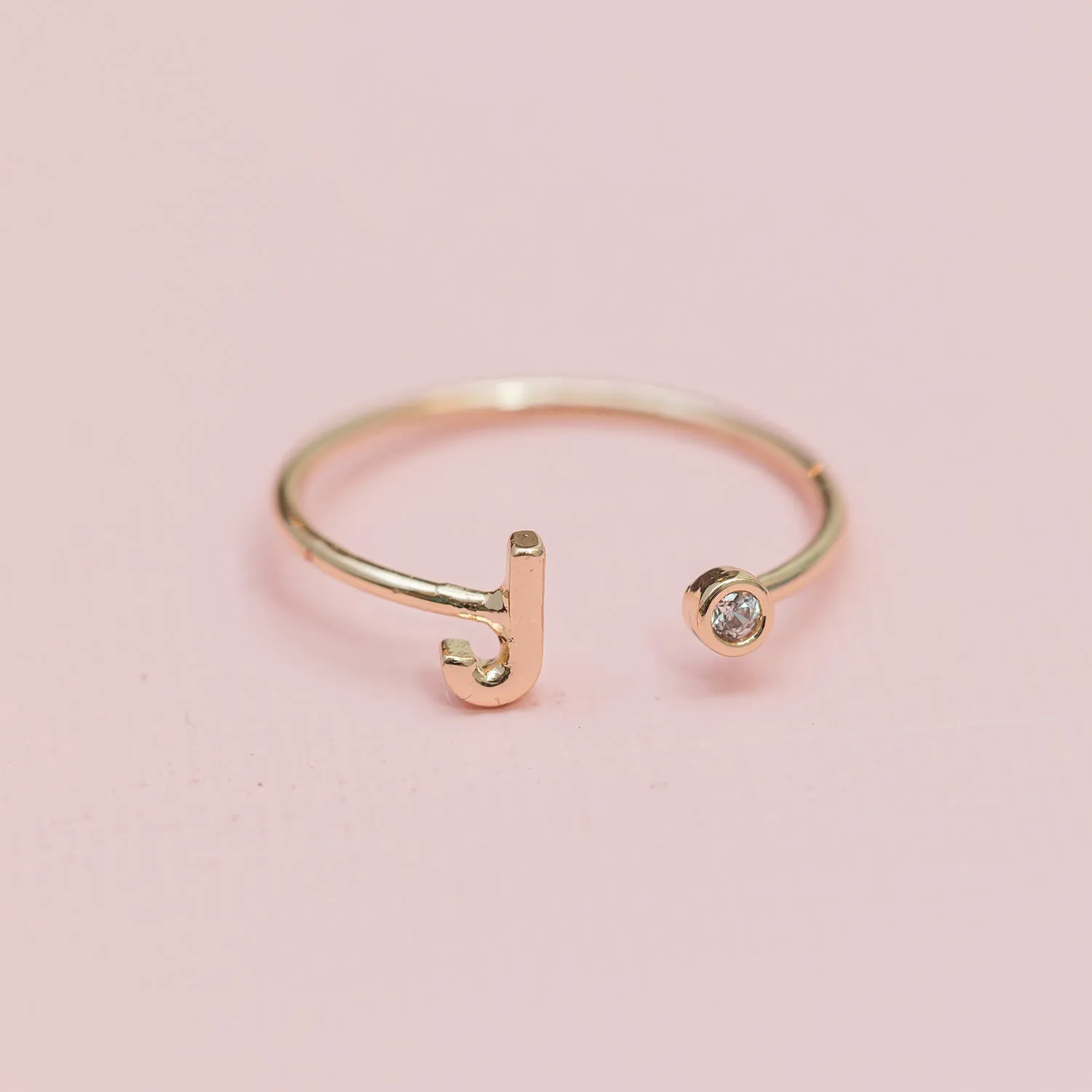 FINAL SALE - Luxe Initial Ring