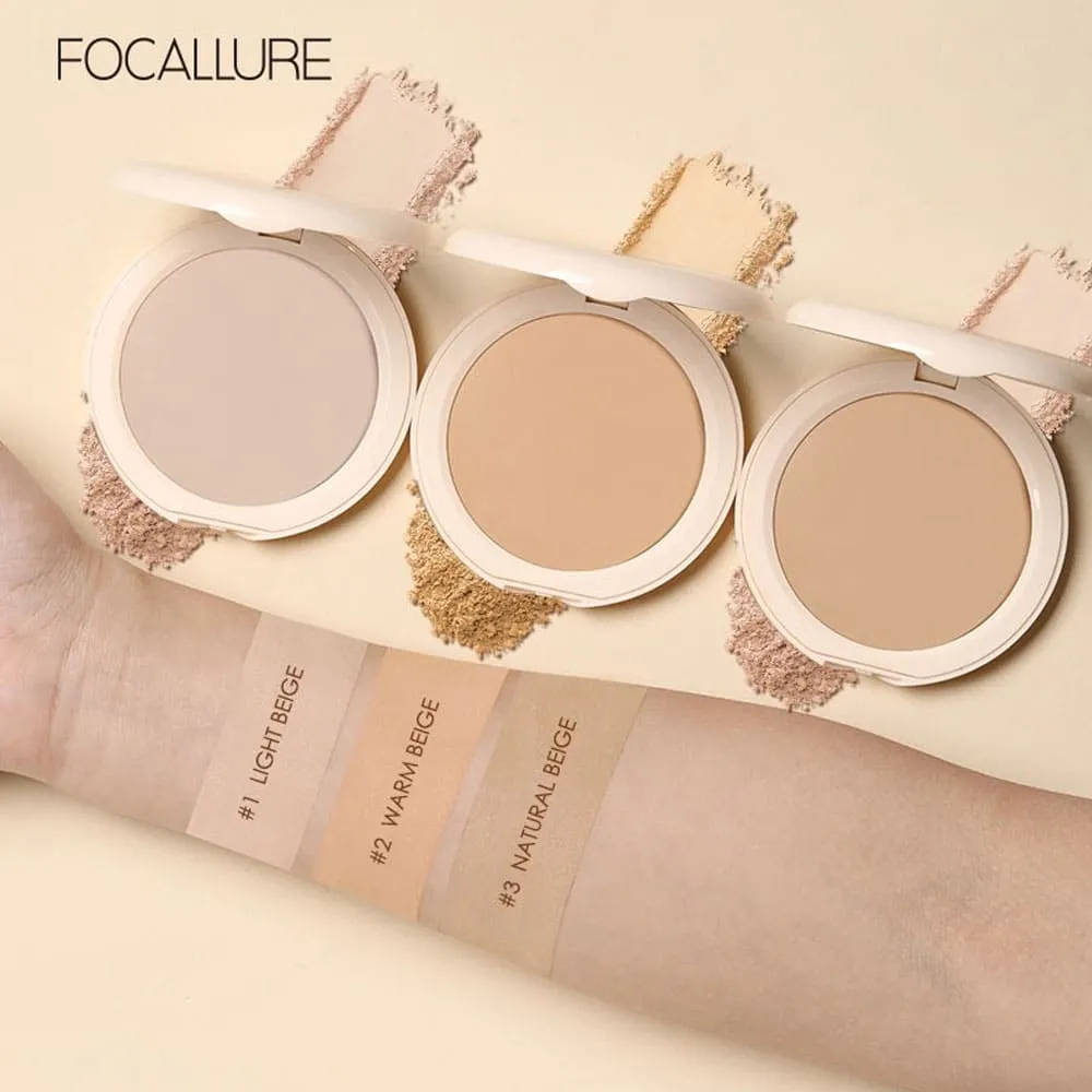Focallure Cover Two Way Cake Pressed Powder 03 6.5g