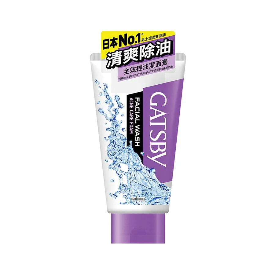 GATSBY Facial Wash Acne Care Foam Ao 130g