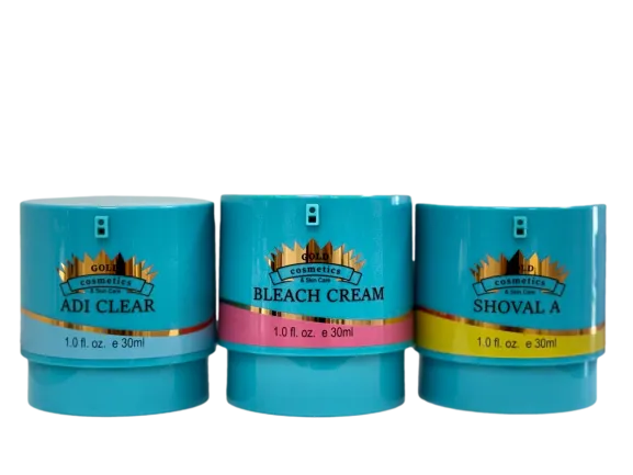 Gold Cosmetics | Trio: Adi-Bleach-Shoval