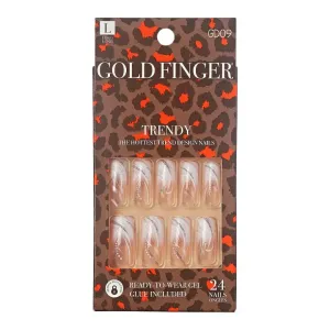 Gold Finger Trendy Nails - Children Sleeping [GD09]
