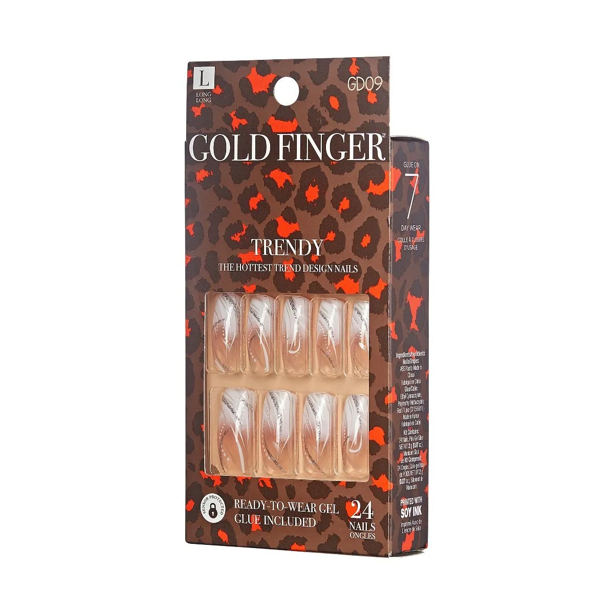 Gold Finger Trendy Nails - Children Sleeping [GD09]